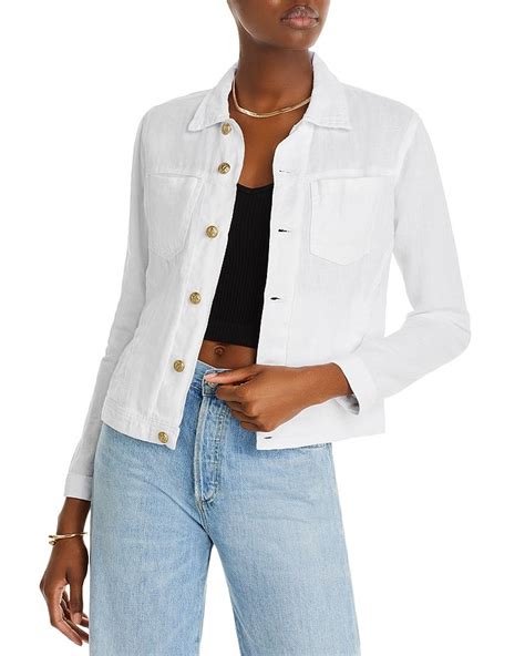 Shop L'AGENCE Celine Linen Jacket 